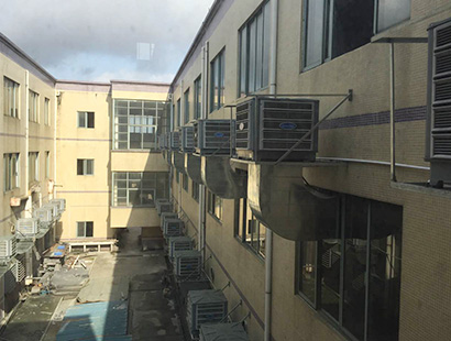 五金廠環(huán)?？照{(diào)廣州五金廠沖壓車間案例