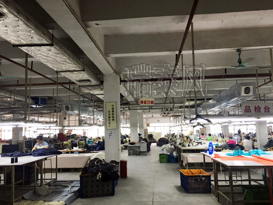 服裝、制衣、皮革廠(chǎng)降溫方案