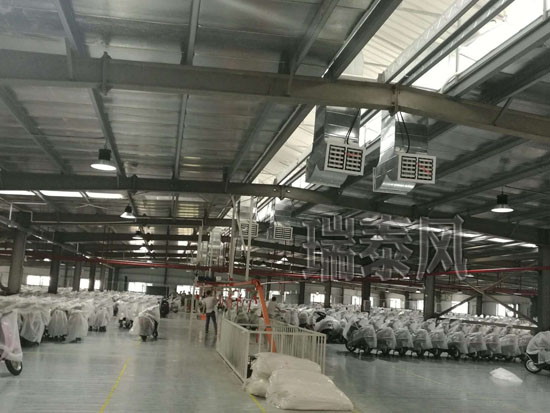 摩托車/電動車通風(fēng)降溫方案