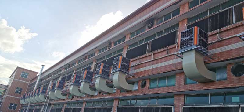 瑞泰風(fēng)環(huán)?？照{(diào)為車間解決高溫悶熱問題，讓員工舒心工作